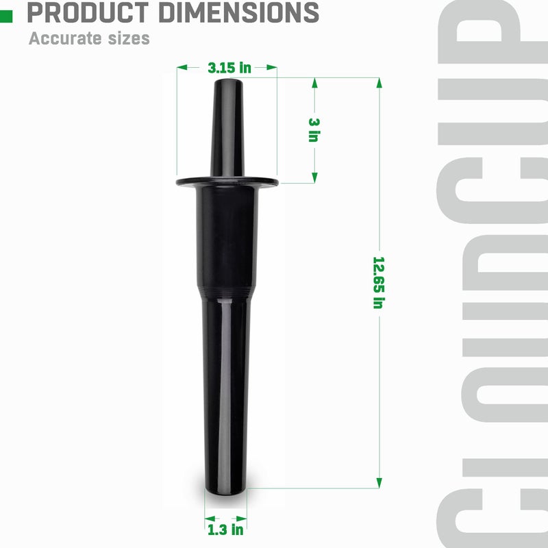 CloudCUP Plunger Replacement Blender Parts for Vitamix Tamper 5000 5200 6300 760 Blender Parts Accessories, Standard Classic Container 64 Oz - Image 3